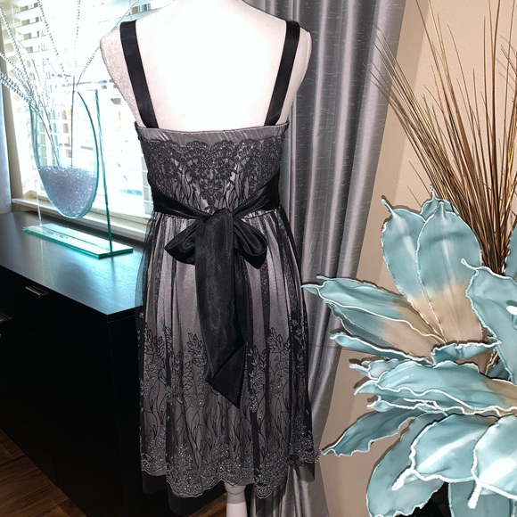 R&M Richards black cocktail dress - Picture 4 of 8